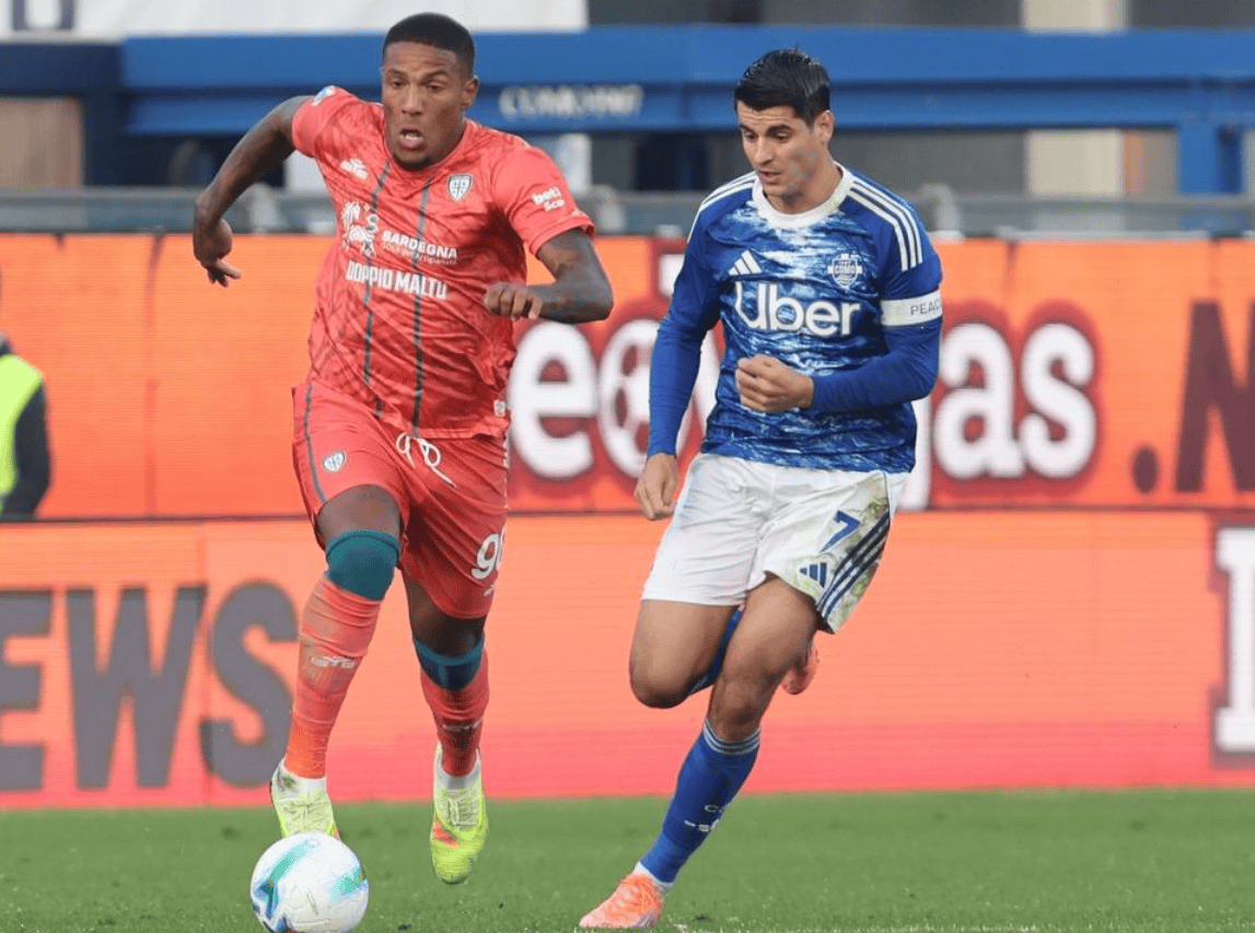 莫拉塔屡失良机,法布雷加斯率队10场不败,冲击欧冠资格