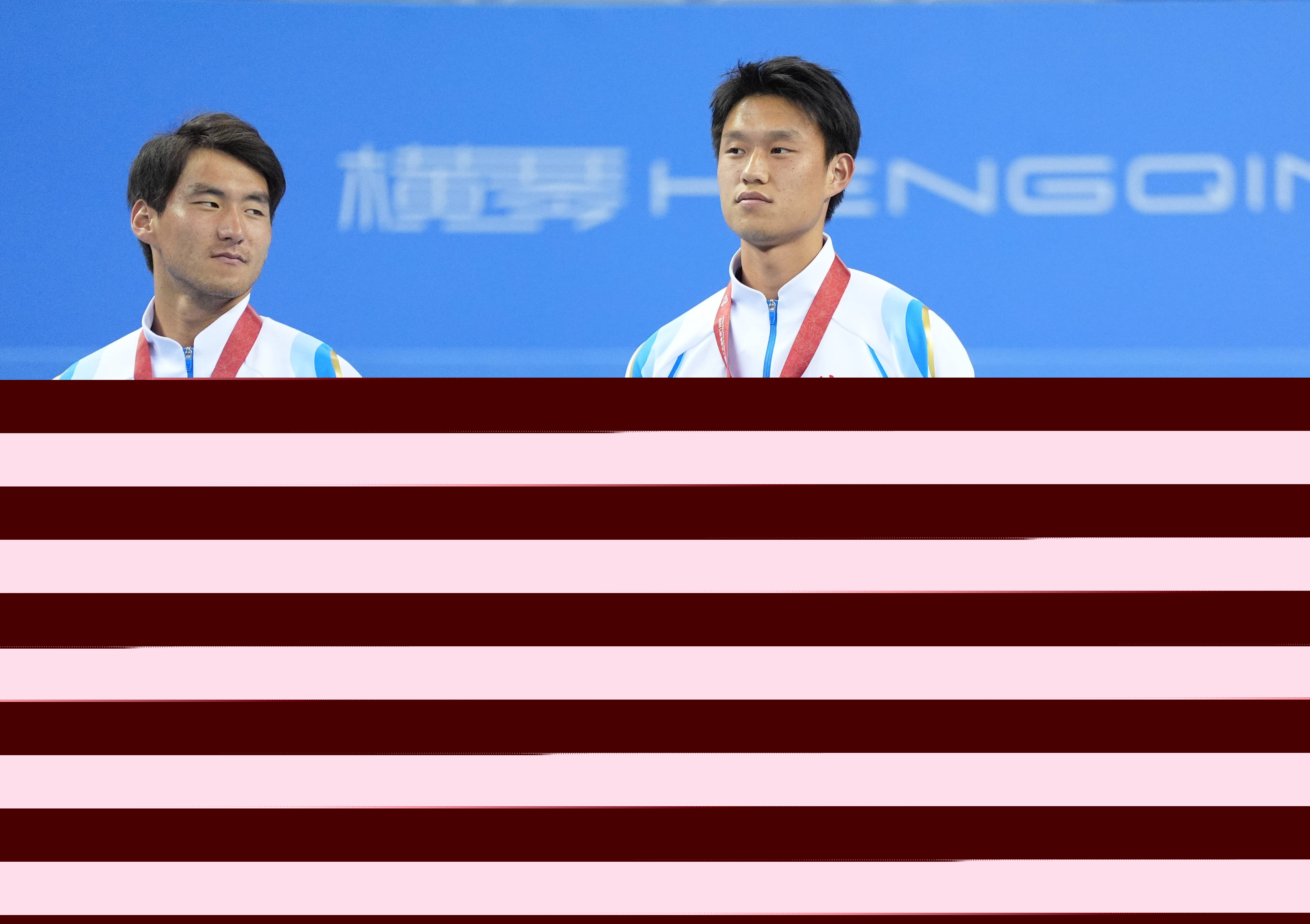 全运会|网球——男子双打颁奖仪式