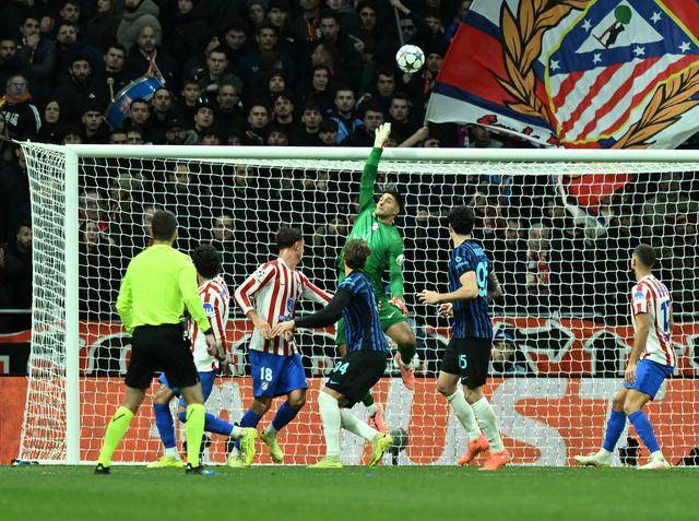 足球|欧冠:马德里竞技胜国际米兰