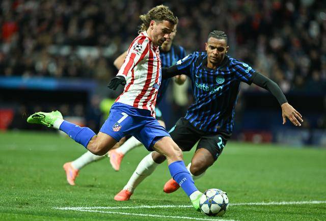 足球|欧冠:马德里竞技胜国际米兰