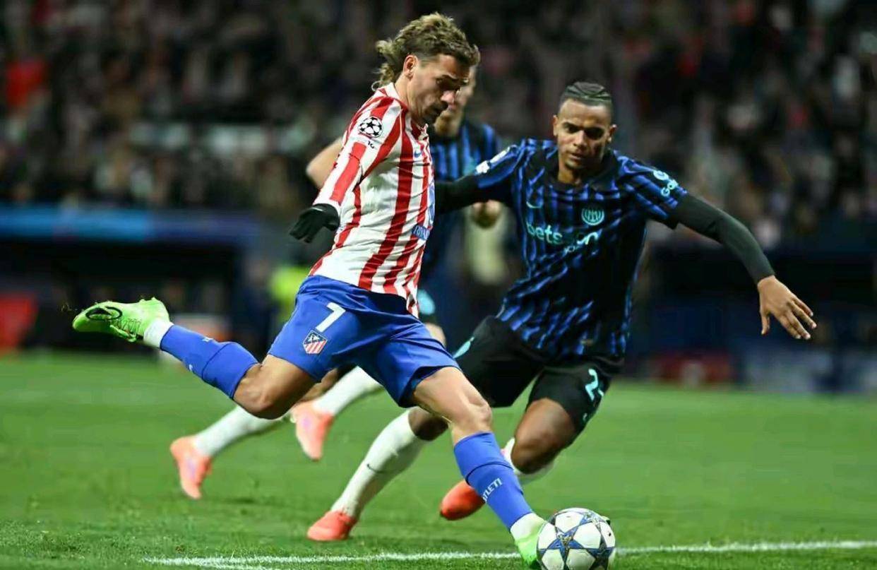 希门尼斯绝杀 欧洲冠军联赛联赛阶段第5轮马竞2-1击败国米