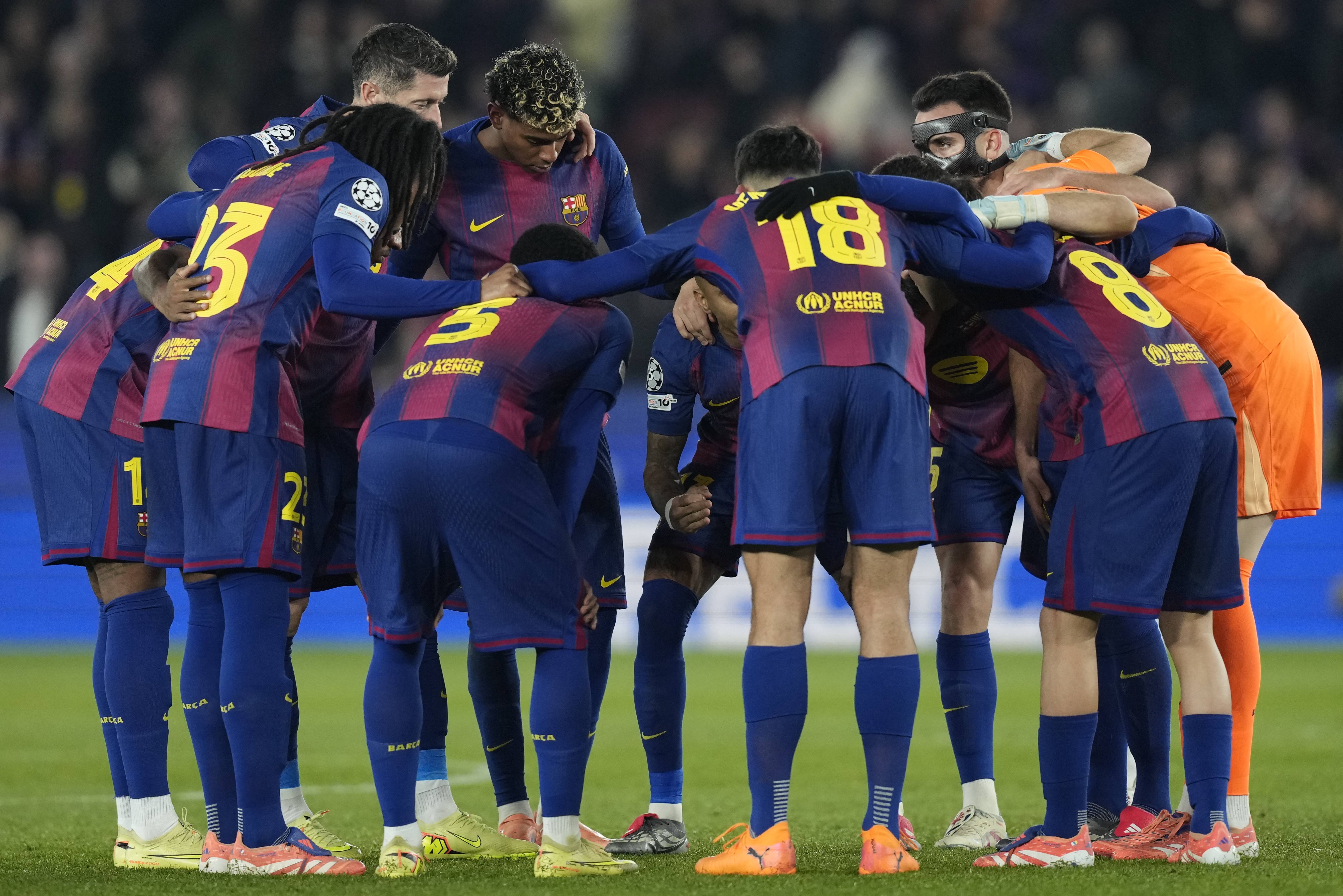 （外代二线）足球——欧冠联赛：巴萨胜法兰克福